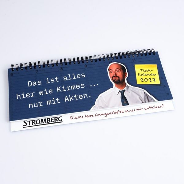 Produktbild: Stromberg Tischkalender 2027