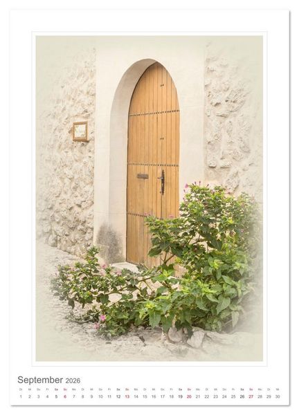 Produktbild: Durch das romantische Mallorca (hochwertiger Premium Wandkalender 2026 DIN A2 hoch), Kunstdruck in Hochglanz