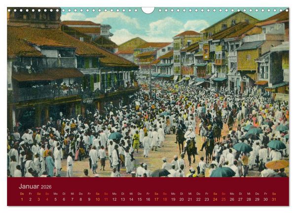 Produktbild: Altes Indien um 1900 (Wandkalender 2026 DIN A3 quer), CALVENDO Monatskalender