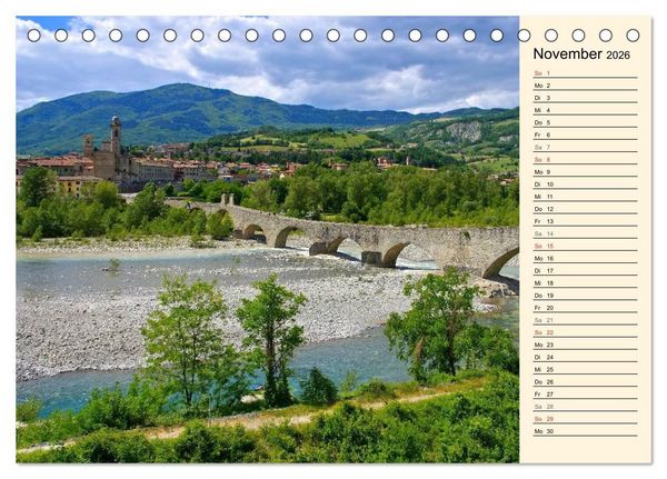 Produktbild: Emilia-Romagna (Tischkalender 2026 DIN A5 quer), CALVENDO Monatskalender