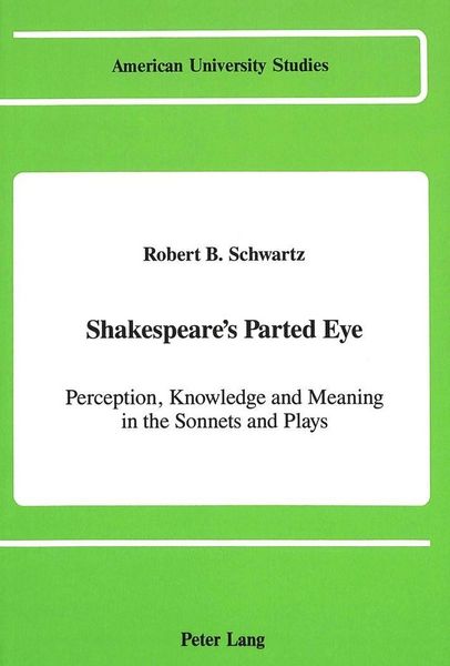 Produktbild: Shakespeare's Parted Eye