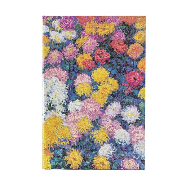 Produktbild: Dot-Grid-Planer, Monets Chrysanthemen, Midi, Punkteraster