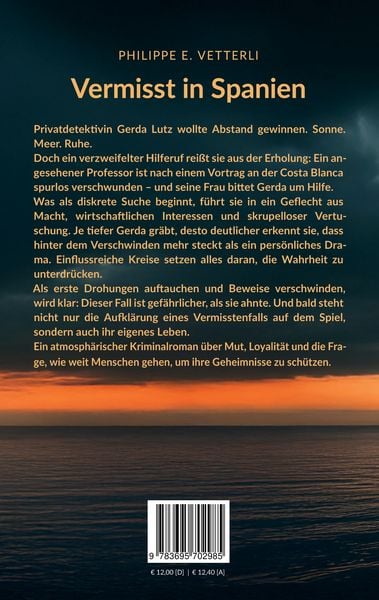 Produktbild: Vermisst in Spanien
