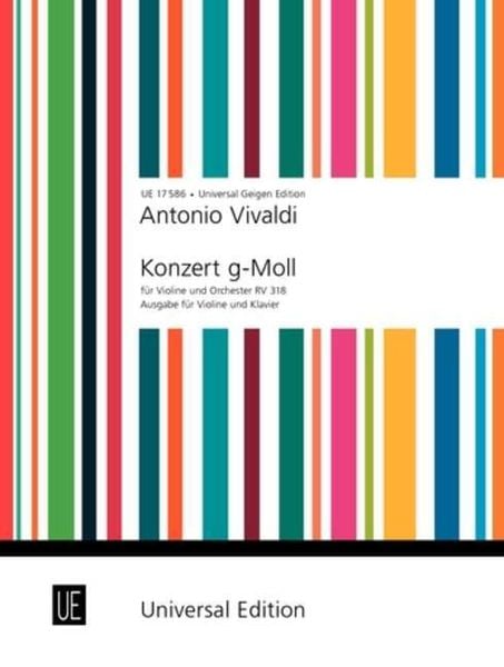 Produktbild: Vivaldi, A: Konzert g-Moll