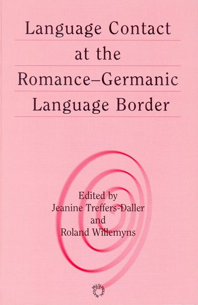Produktbild: Language Contact at the Romance-Germanic Language Border