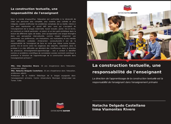 Produktbild: La construction textuelle, une responsabilit&eacute; de l'enseignant