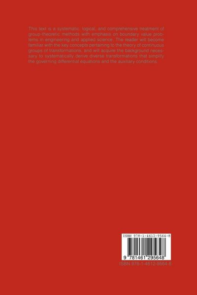 Produktbild: Group Invariance in Engineering Boundary Value Problems