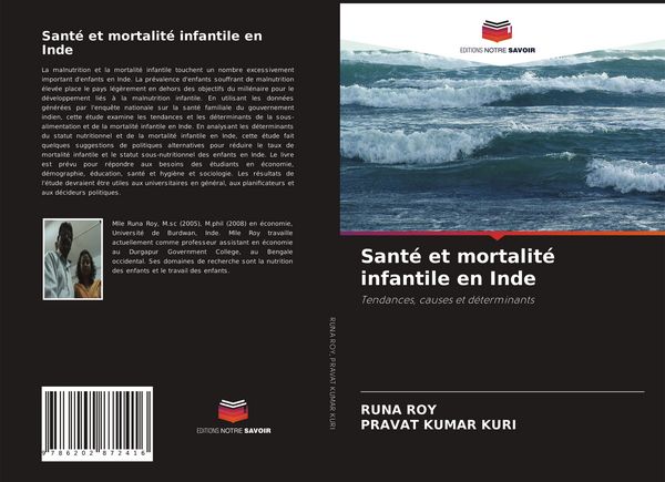 Produktbild: Sant&eacute; et mortalit&eacute; infantile en Inde