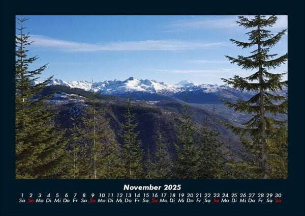 Produktbild: B&auml;ume 2025 Fotokalender DIN A4