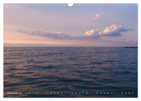 Produktbild: Wo de Ostseewellen trecken an den Strand 2026 (Wandkalender 2026 DIN A3 quer), CALVENDO Monatskalender