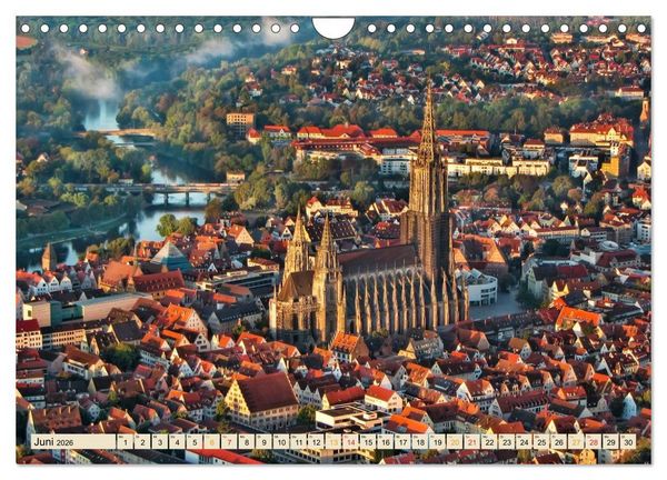 Produktbild: B&uuml;hne frei f&uuml;r Ulm an der Donau (Wandkalender 2026 DIN A4 quer), CALVENDO Monatskalender