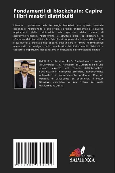 Produktbild: Fondamenti di blockchain: Capire i libri mastri distribuiti