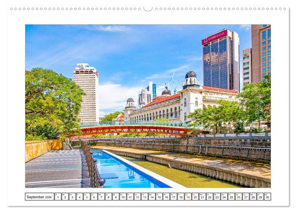 Produktbild: Kuala Lumpur - Traumreiseziel (Wandkalender 2026 DIN A2 quer), CALVENDO Monatskalender