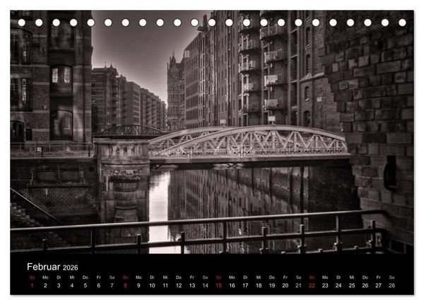 Produktbild: Hamburg (Tischkalender 2026 DIN A5 quer), CALVENDO Monatskalender