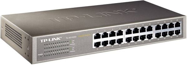 Produktbild: TP-LINK TL-SG1024D TL-SG1024D Netzwerk Switch 24 Port 1 GBit/s