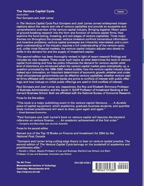 Produktbild: The Venture Capital Cycle, second edition