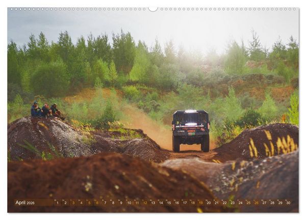 Produktbild: RALLYE RAID (Wandkalender 2026 DIN A2 quer), CALVENDO Monatskalender