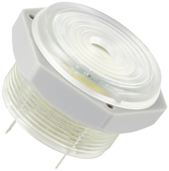 Produktbild: TRU COMPONENTS TC-10475832 Piezo-Signalgeber Ger&auml;usch-Entwicklung: 95 dB Spannung: 12 V/DC Dauerton, blaue LED 1 St.