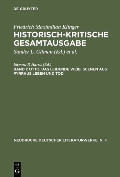 Produktbild: Otto. Das leidende Weib. Scenen aus Pyrrhus Leben und Tod