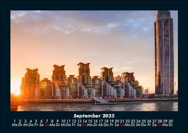 Produktbild: London 2025 Fotokalender DIN A5