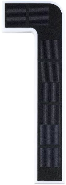 Produktbild: Paulmann 79842 Solar-Hausnummernleuchte 0.20W Warmwei&szlig; Schwarz