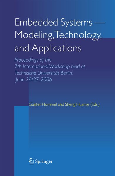 Produktbild: Embedded Systems -- Modeling, Technology, and Applications