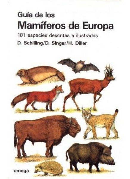 Produktbild: Gu&iacute;a de los mam&iacute;feros de Europa