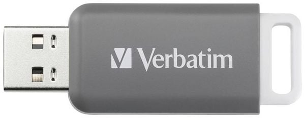 Produktbild: Verbatim V DataBar USB 2.0 Drive USB-Stick 128GB Grau 49456 USB-A (USB 2.0)