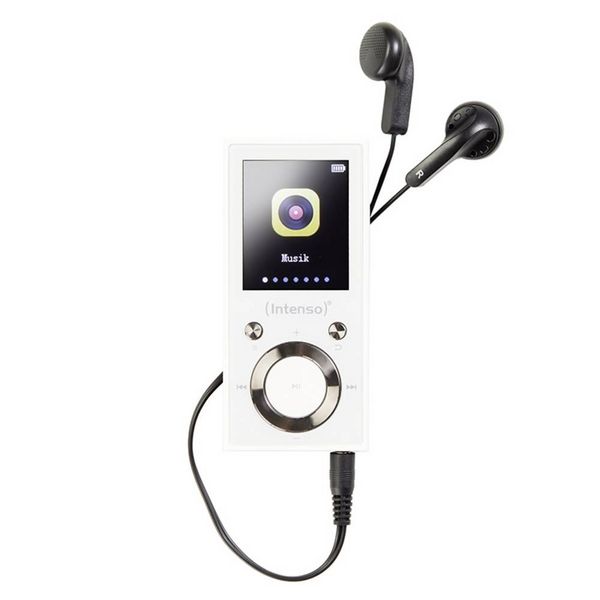 Produktbild: Intenso Video Scooter MP3-Player 16GB Wei&szlig; Bluetooth&reg;