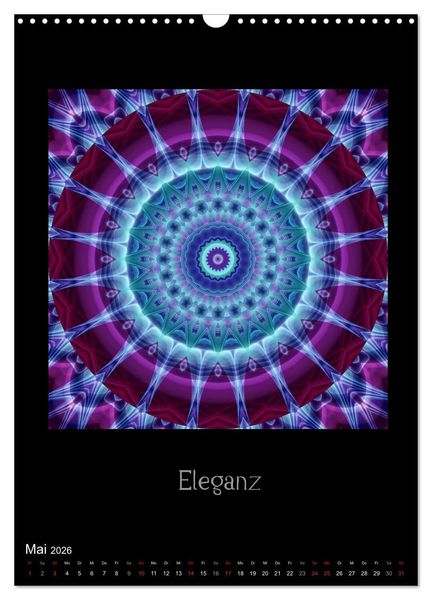 Produktbild: Mandalas - Spiegel der Seele (Wandkalender 2026 DIN A3 hoch), CALVENDO Monatskalender