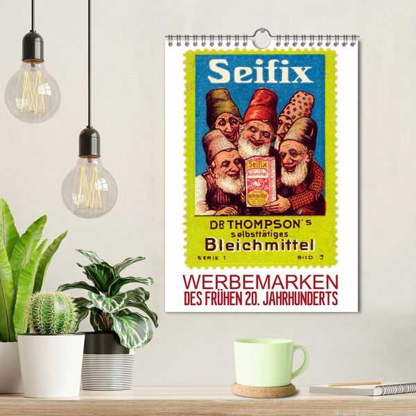 Produktbild: Werbemarken des fr&uuml;hen 20. Jahrhunderts (Wandkalender 2026 DIN A4 hoch), CALVENDO Monatskalender