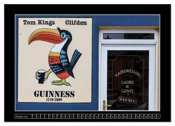 Produktbild: Sl&aacute;inte IRLAND - Pubmalereien (Wandkalender 2026 DIN A3 quer), CALVENDO Monatskalender