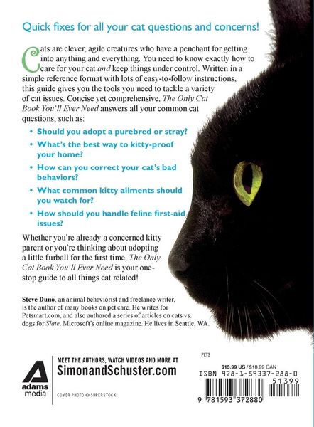 Produktbild: The Only Cat Book You'll Ever Need