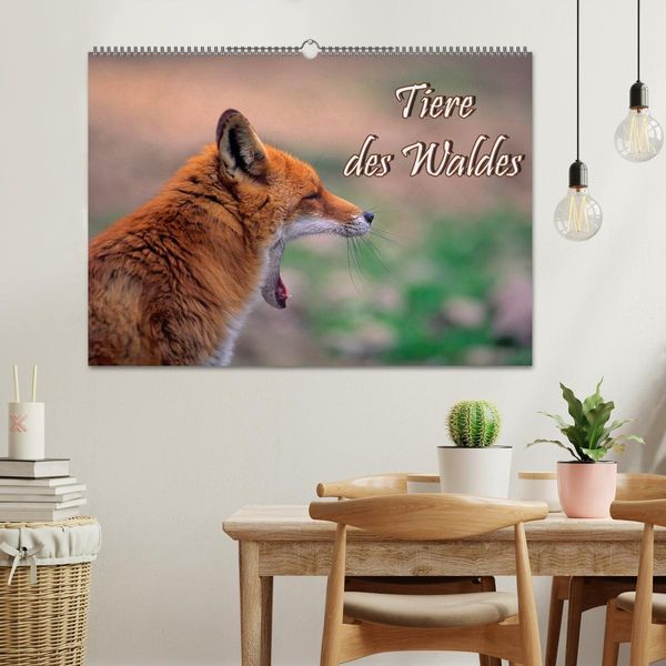 Produktbild: Tiere des Waldes (Wandkalender 2026 DIN A2 quer), CALVENDO Monatskalender