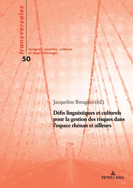 Produktbild: D&eacute;fis linguistiques et culturels pour la gestion des risques dans l'espace rh&eacute;nan et ailleurs