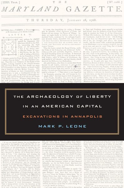 Produktbild: The Archaeology of Liberty in an American Capital