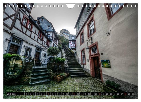 Produktbild: Mosel Impressionen Mystische Burgen und magische Orte (Wandkalender 2026 DIN A4 quer), CALVENDO Monatskalender