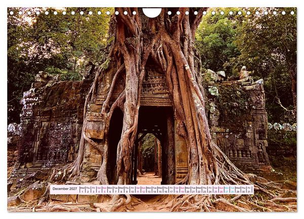 Produktbild: Silent Heart of Asia (Wall Calendar 2027 DIN A4 landscape), CALVENDO 12 Month Wall Calendar