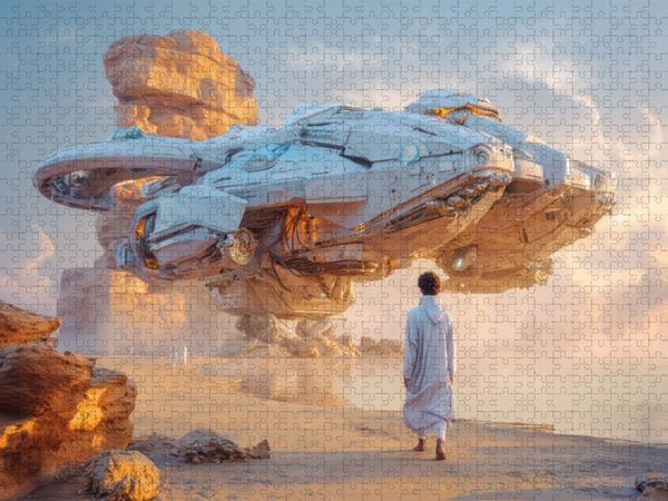 Produktbild: CALVENDO Puzzle Science-Fiction ohne Grenzen | 1000 Teile Lege-Gr&ouml;&szlig;e 64x48cm Foto-Puzzle f&uuml;r gl&uuml;ckliche Stunden
