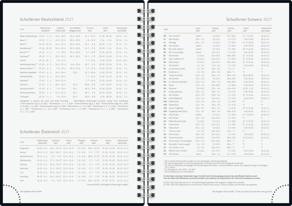 Produktbild: rido/id&eacute; 7021407017 Buchkalender Premium Young Line 2027 "Marble" A5, Papier