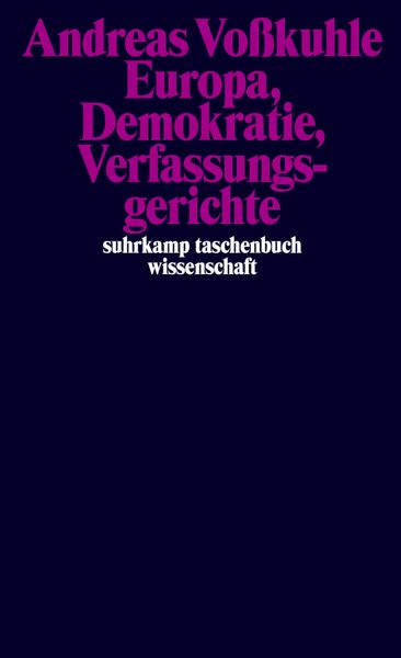 Produktbild: Europa, Demokratie, Verfassungsgerichte