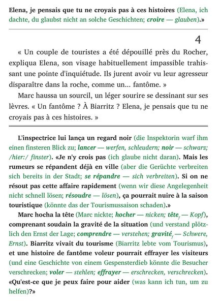 Produktbild: Le Fant&ocirc;me du Rocher de la Vierge - Franz&ouml;sische Krimi-Lekt&uuml;re A2-B1 (+ Audio-CD)
