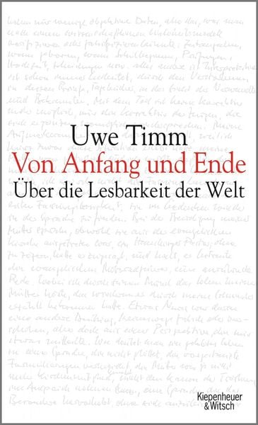 Produktbild: Von Anfang und Ende