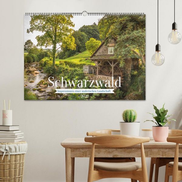 Produktbild: Schwarzwald (Wandkalender 2026 DIN A2 quer), CALVENDO Monatskalender
