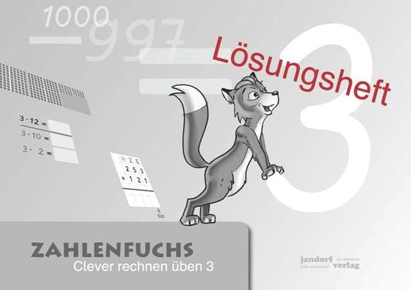 Produktbild: Zahlenfuchs 3 (L&ouml;sungsheft)