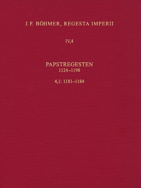 Produktbild: J.F. B&ouml;hmer, Regesta Imperii