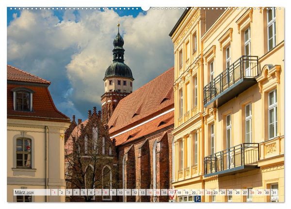 Produktbild: Cottbus Impressionen (Wandkalender 2026 DIN A2 quer), CALVENDO Monatskalender