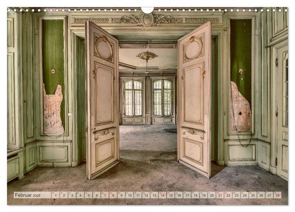 Produktbild: Lost Places - vergessene Sch&auml;tze (Wandkalender 2026 DIN A3 quer), CALVENDO Monatskalender