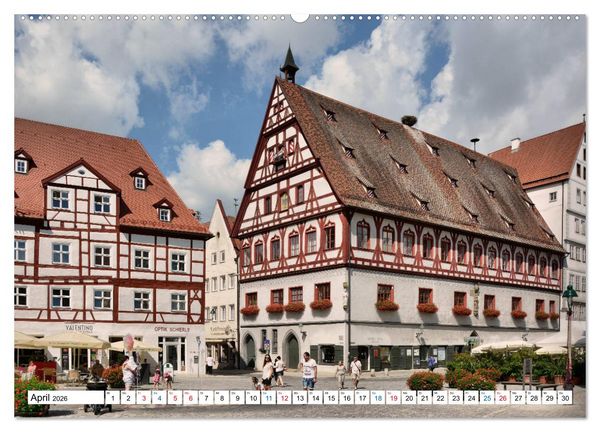 Produktbild: N&ouml;rdlingen - Eine runde Sache (Wandkalender 2026 DIN A2 quer), CALVENDO Monatskalender