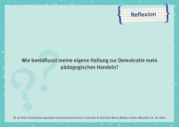 Produktbild: Kinderschutz: Partizipation gestalten und Demokratie lernen in der Kita